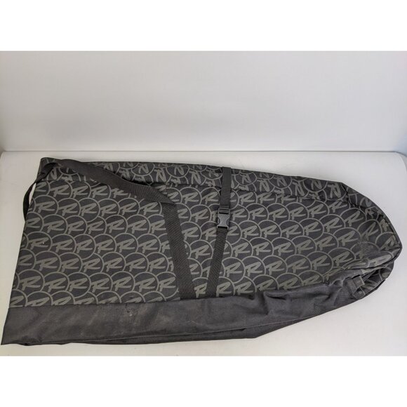 Rossignol Ski Travel Bag Black With Gray Logo 76" x 12" - Picture 3 of 9